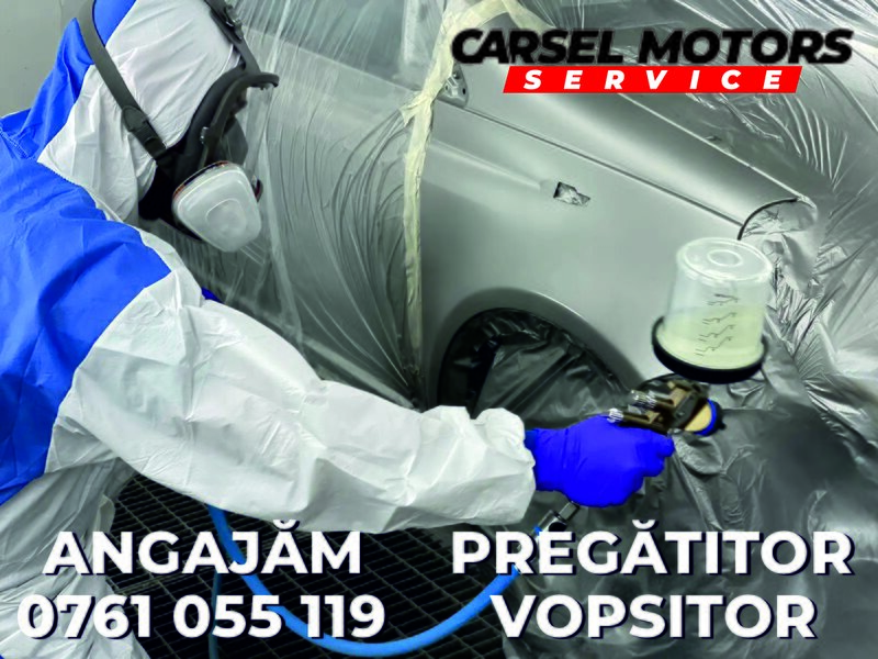 Pregatitor/ vopsitor auto pentru CarselMotorsService,